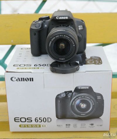 Лот: 8924949. Фото: 1. canon 650d Kit 18-55. Цифровые зеркальные