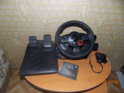 Лот: 8694741. Фото: 1. Logitech Driving ForceGT руль... Рули, джойстики