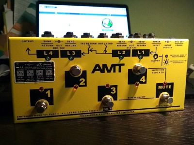 Лот: 10933635. Фото: 1. AMT GR-4 цена 2 дня!. Гитарные эффекты и комбоусилители