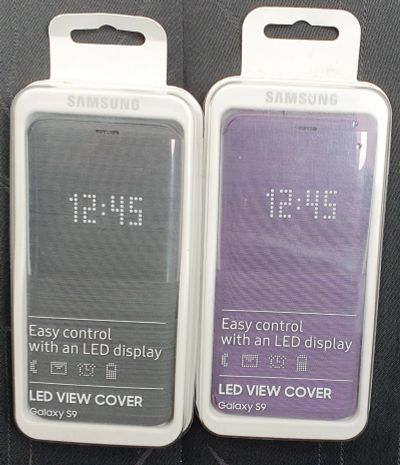 Лот: 16092316. Фото: 1. Чехол для Samsung Galaxy S9, LED... Чехлы, бамперы