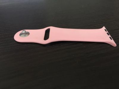 Лот: 10836582. Фото: 1. Розовы ремешок Apple Watch 42mm. Смарт-часы, фитнес-браслеты, аксессуары