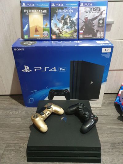 Лот: 18029860. Фото: 1. Playstation 4 PRO. Игровые приставки, консоли