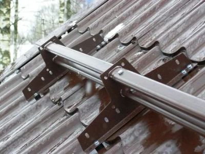 Лот: 15666438. Фото: 1. Снегозадержатель Borge 3м RR32. Кровельные материалы
