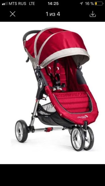 Лот: 11403200. Фото: 1. Прогулочная коляска BABY Jogger... Коляски