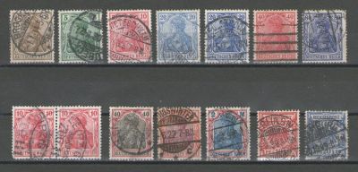Лот: 15305064. Фото: 1. 1889-1920 гг. Германская империя... Марки