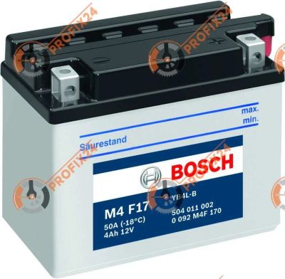 Лот: 14826239. Фото: 1. Аккумулятор BOSCH M4F160 3 А/Ч... Аккумуляторы