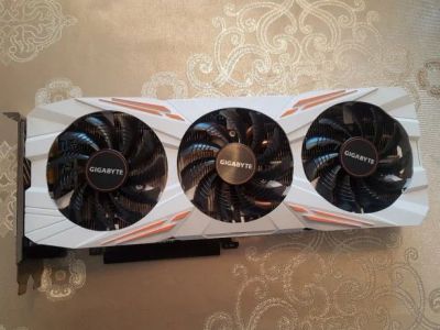 Лот: 11457558. Фото: 1. Видеокарта Gigabyte Geforce GTX... Видеокарты