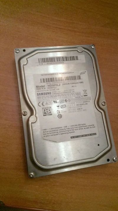 Лот: 4959556. Фото: 1. Samsung HD501LJ. Жёсткие диски (HDD)