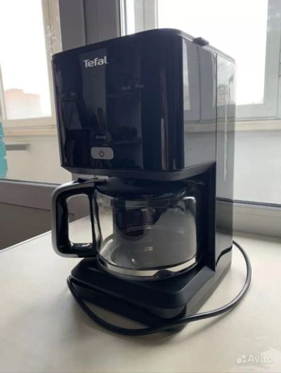 Лот: 20947761. Фото: 1. Кофеварка tefal smart&light cm600810. Чайники, кофемашины, кулеры