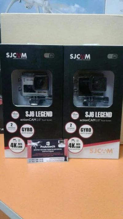 Лот: 10665549. Фото: 1. SJCam SJ6 Legend экшн-камера... Экшн камеры