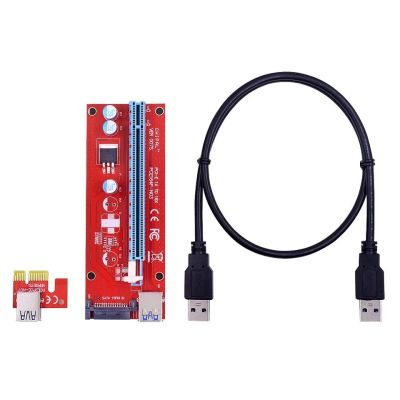 Лот: 10961454. Фото: 1. Райзер (Riser) PCI-E 1x-16x ver007s... Платы расширения, контроллеры, доп. порты