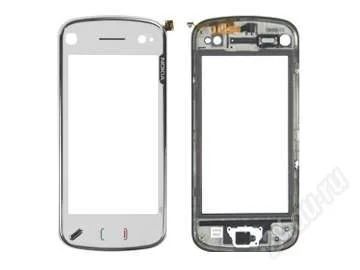 Лот: 1745566. Фото: 1. Nokia N97 Сенсор с рамкой Orig... Дисплеи, дисплейные модули, тачскрины