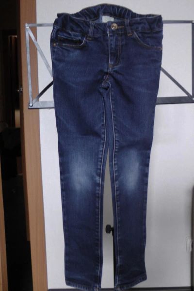 Лот: 10126853. Фото: 1. джинсы Zara 122. Брюки, шорты, джинсы