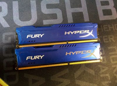 Лот: 14672841. Фото: 1. HyperX fury HX318C10FK2/8 DDR3-1866... Оперативная память