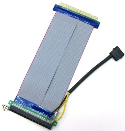Лот: 8786458. Фото: 1. Райзер (Riser) PCI-E 16x-16x... Шлейфы, кабели, переходники
