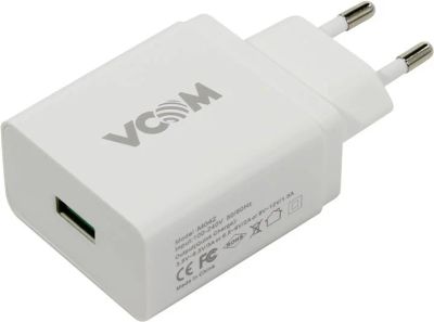 Лот: 9285427. Фото: 1. Сетевой адаптер USB VCOM CA-M042... Зарядные устройства, блоки питания, адаптеры сетевые для смартфонов