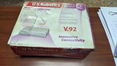 Лот: 16708669. Фото: 1. Модем U.S. Robotics 5630B (123... Проводные модемы