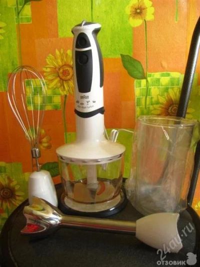 Лот: 1969776. Фото: 1. Блендер Braun multiquick 5 MR... Кухонная