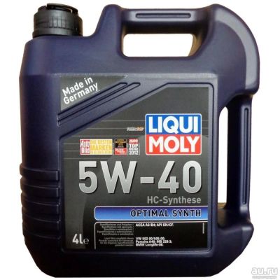 Лот: 7685728. Фото: 1. Масло моторное Liqui Moly HC-Synthese... Масла, жидкости