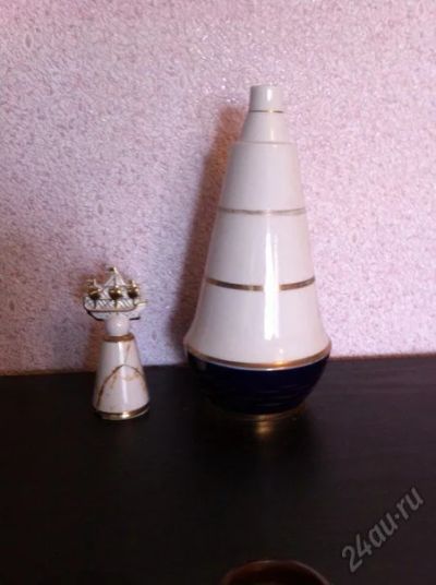 Лот: 5955339. Фото: 1. Графин ЛФЗ., высота 31, 5 см. Фарфор, керамика