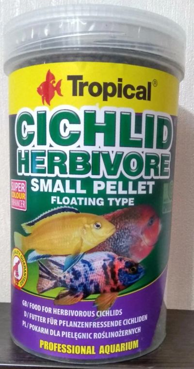 Лот: 11467541. Фото: 1. Корм для рыб Tropical Cichlid... Корма