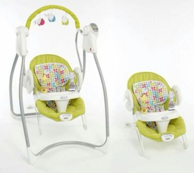 Лот: 6886101. Фото: 1. Электрокачеля Graco. Ходунки, прыгунки, качели