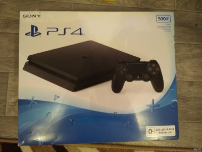 Лот: 13661135. Фото: 1. Sony Playstation 4 500Гб. Игровые приставки, консоли