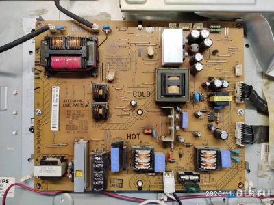 Лот: 16848340. Фото: 1. psu PLHL-T826B tv Philips 32PFL7404H... Запчасти для телевизоров, видеотехники, аудиотехники