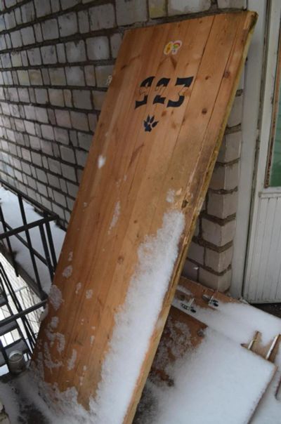 Лот: 3432760. Фото: 1. Дверь, на дачу в сарай прелагайте... Двери входные