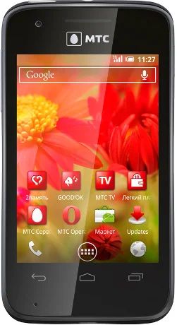 Лот: 3394947. Фото: 1. Смартфон МТС 970 Черный. alcatel... Смартфоны