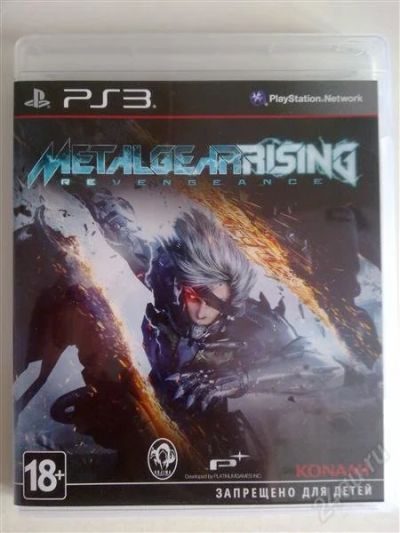 Лот: 2601016. Фото: 1. PS3 - METALGEARRISING REVENGEANCE. Игры для консолей