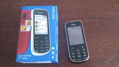 Лот: 2948580. Фото: 1. Nokia Asha 202. Кнопочные мобильные телефоны