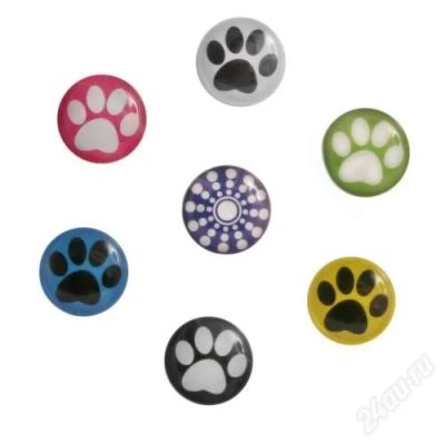 Лот: 2812810. Фото: 1. MiButton Apple Paws стикеры на... Другое (смартфоны, связь, навигация)