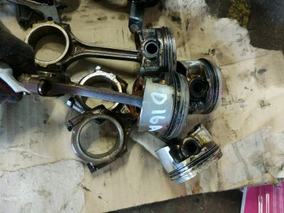 Лот: 11744227. Фото: 1. Поршень Honda D16a. Двигатель и элементы двигателя