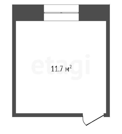 Лот: 25025825. Фото: 1. Продам 1-комн. кв. 11.7 кв.м... Квартиры, студии