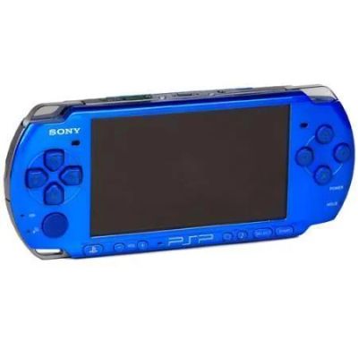 Лот: 3219954. Фото: 1. PSP Голубая .1000 игр. Игры для консолей