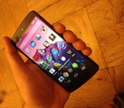 Лот: 4240372. Фото: 1. Nexus 5 LTE (Отличное состояние... Смартфоны