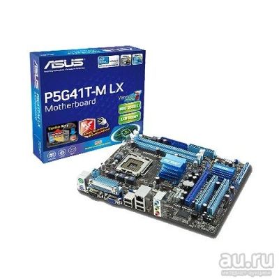 Лот: 13672262. Фото: 1. Материнская плата Asus P5G41T-M... Материнские платы