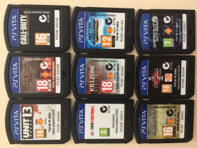 Лот: 5301741. Фото: 1. Продам 9 Игр на PS Vita! Отдельно... Игры для консолей