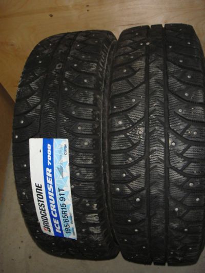 Лот: 8322822. Фото: 1. Bridgestone ice cruiser 7000 195... Шины