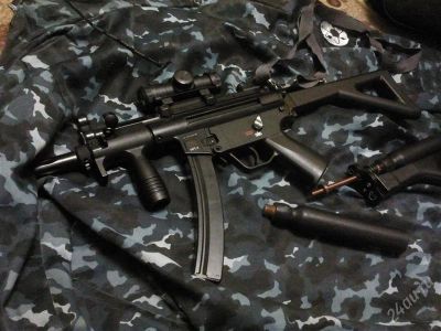 Лот: 1907913. Фото: 1. MP5 H&K с вкусняшками. Пневматическое оружие