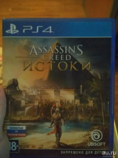 Лот: 10713400. Фото: 1. Диск PS4 Assassin's creed: Origins... Игры для консолей