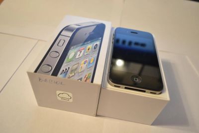 Лот: 4514346. Фото: 1. Apple iPhone 4s 32Gb / черный... Смартфоны