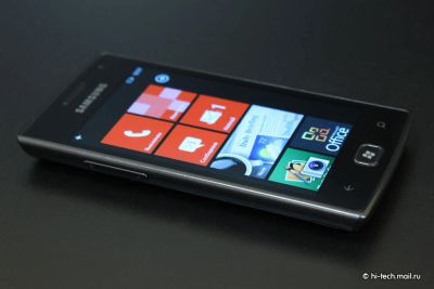 Лот: 8803897. Фото: 1. Samsung Omnia W (модель GT-I8350... Смартфоны
