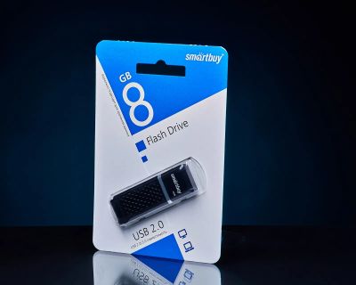 Лот: 19907879. Фото: 1. Flash USB 2.0 8Gb Smartbuy Quartz... USB-флеш карты