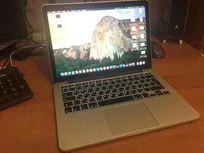 Лот: 6519658. Фото: 1. Macbook pro retina 13" 256GB SSD... Ноутбуки