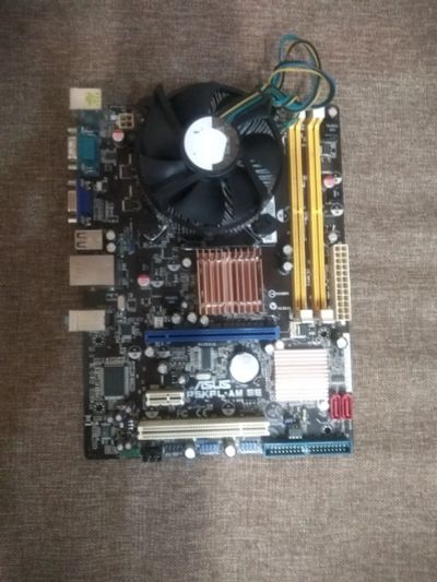 Лот: 12648549. Фото: 1. Материнская плата 775 ASUS P5KPL-AM... Материнские платы