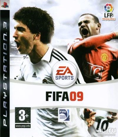 Лот: 13345341. Фото: 1. FIFA 09 [PS3, русская версия... Игры для консолей