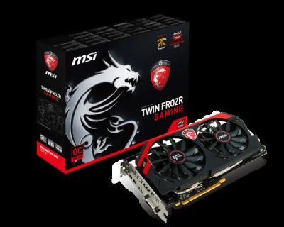 Лот: 4009716. Фото: 1. MSI PCI-Ex Radeon R9 280X 3072MB... Видеокарты