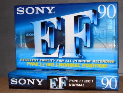 Лот: 6688308. Фото: 1. Новые кассеты Sony EF90. Tokyo... Аудиозаписи